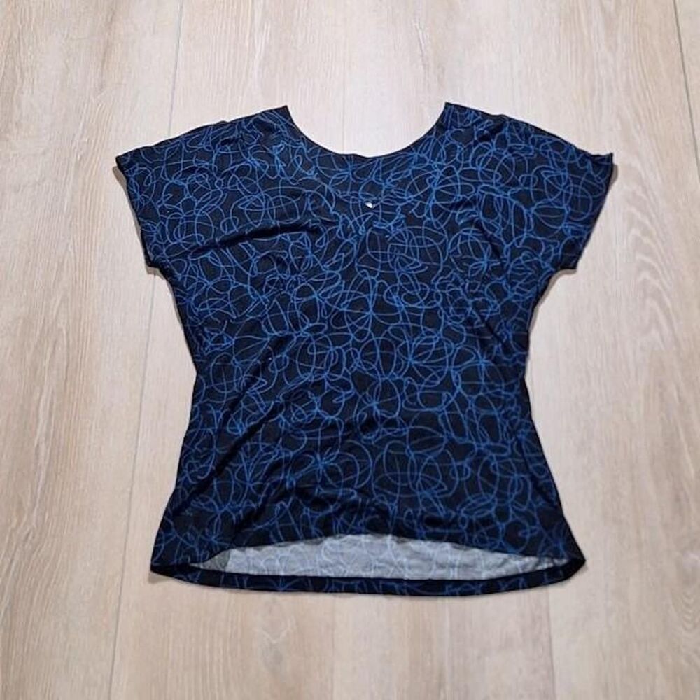 Unbranded Women's Blue and Navy Blouse